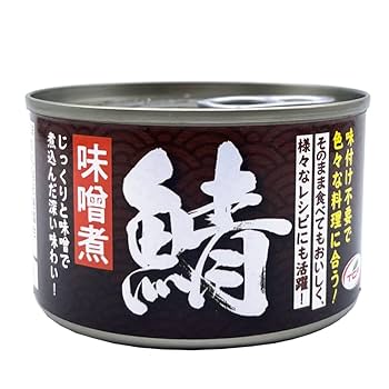 OLYMPUS - 鯖の味噌煮缶  さば 水煮 味噌煮 4缶セット